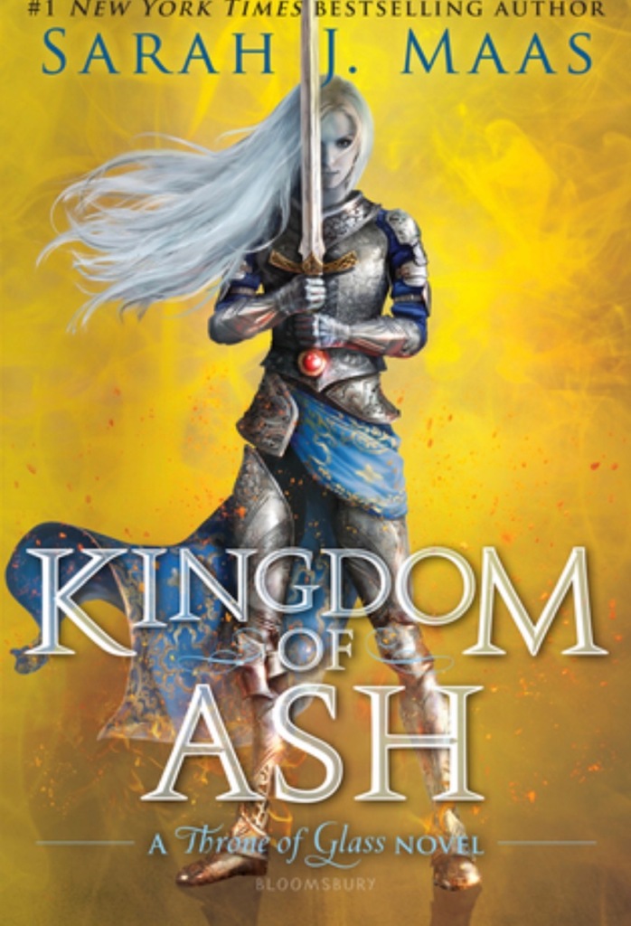 kingdom of ash by sarah j maas book seven in throne of glass series